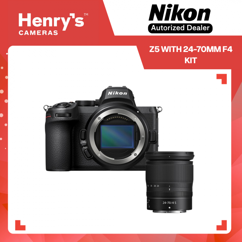 NIKON Z5 W/ 24-70MM F4 KIT